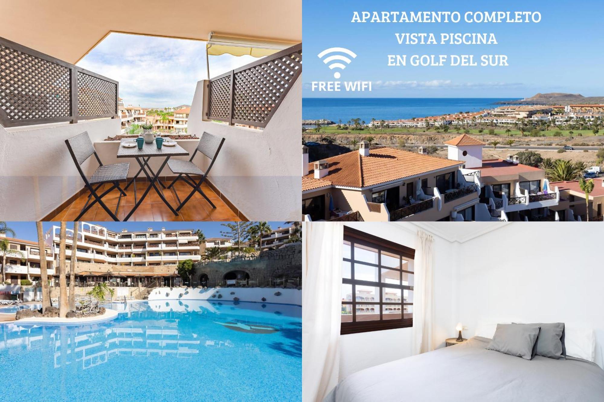 Apartamento Con Piscina Golf Del Sur San Miguel de Abona Exteriör bild